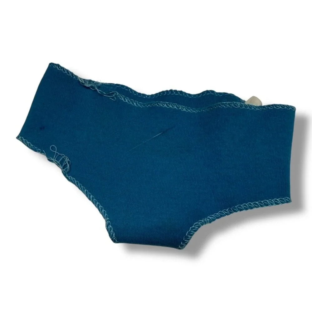 American Girl Bitty Twins Aqua‎ Argyle Meet Outfit 2010 Tights Diaper HTF